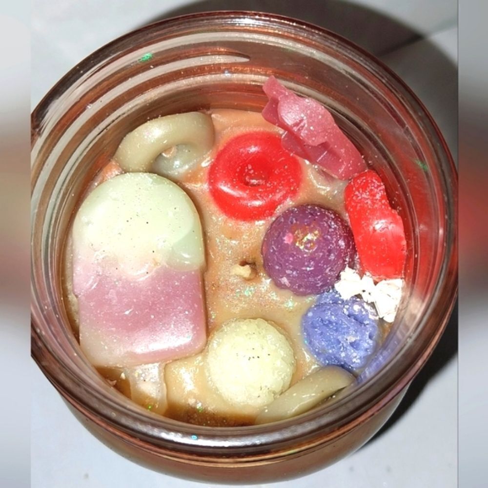HAND Crafted 𝅺Hot fudge sundae dessert candles big candle 13.5oz